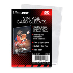 Ultra·PRO Vintage Card Sleeves (50 Pack)