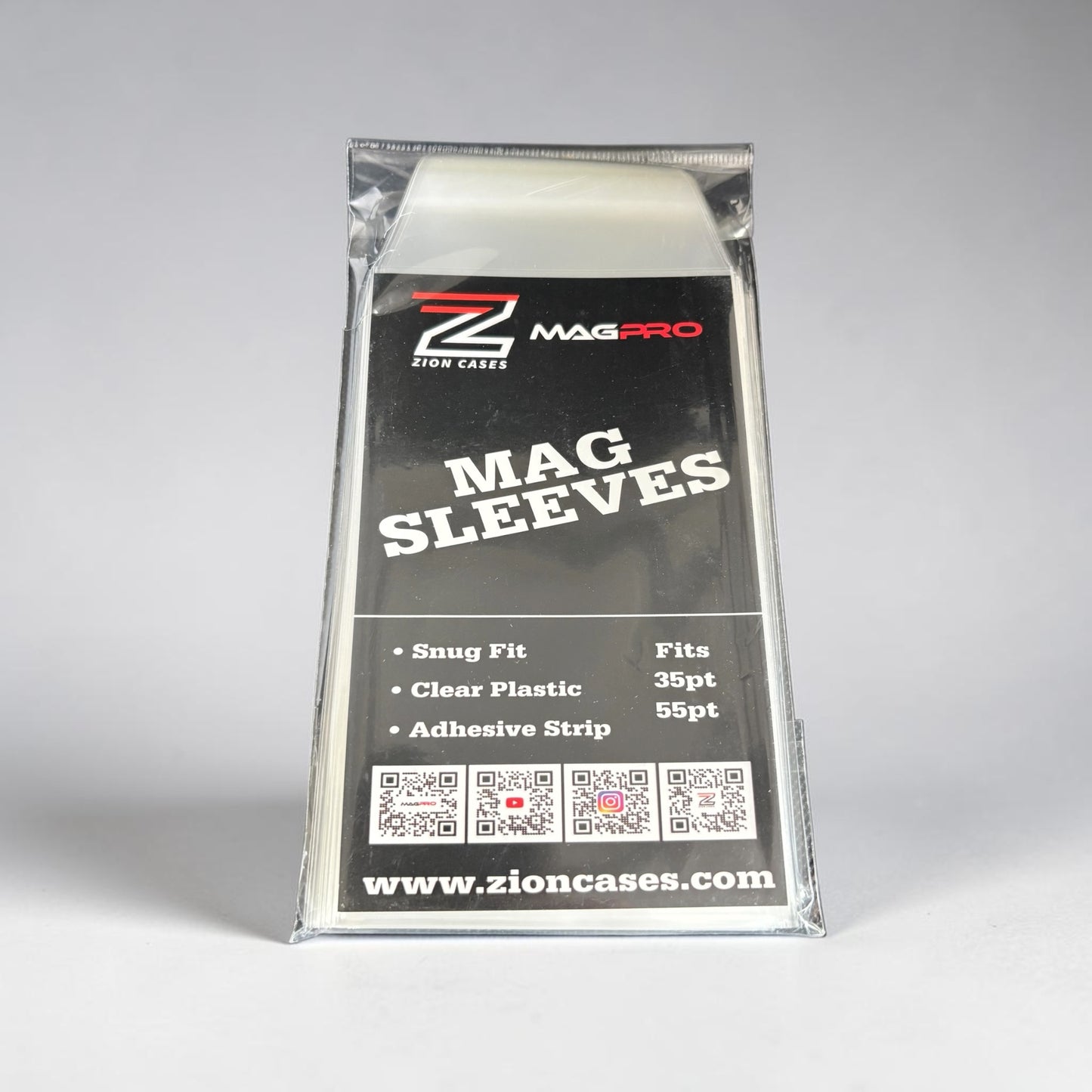 Zion Cases MAG Sleeves 35pt-55pt