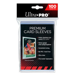 Ultra·PRO Premium Card Sleeves – Platinum Series (100 Pack)