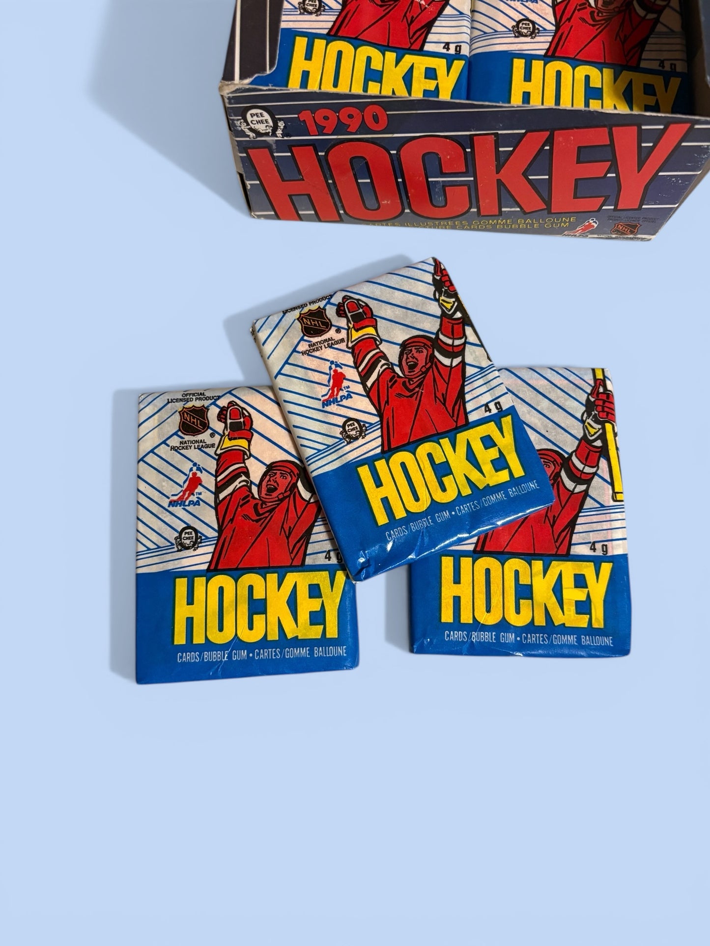 1989-90 O-Pee-Chee Hockey Wax Pack (1 Sealed Pack)