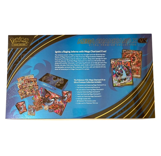 Pokémon Mega Charizard X ex Ultra-Premium Collection Box (Factory Sealed)