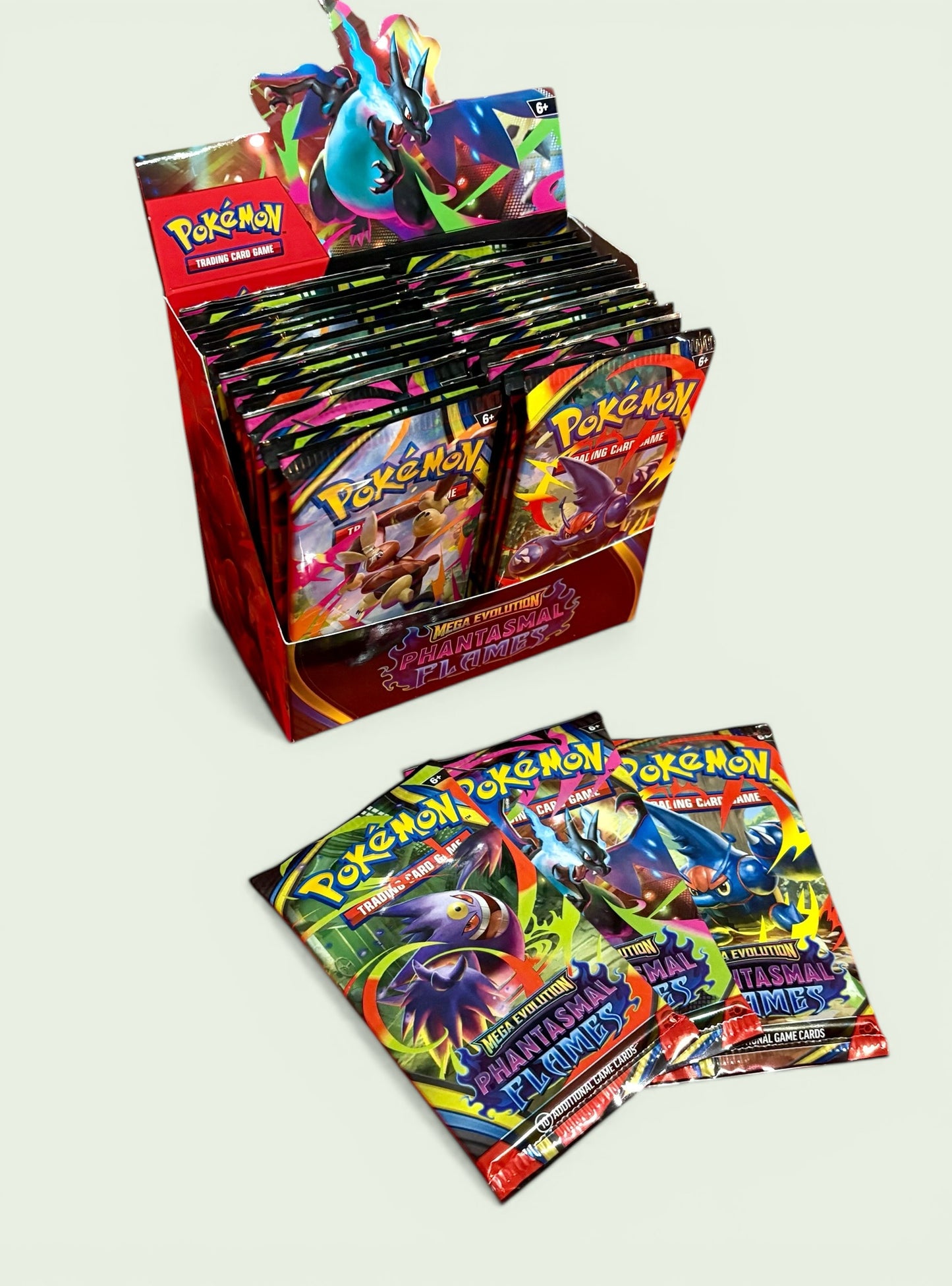 Pokémon TCG: Mega Evolution—Phantasmal Flames Booster Pack (1 Sealed Pack)