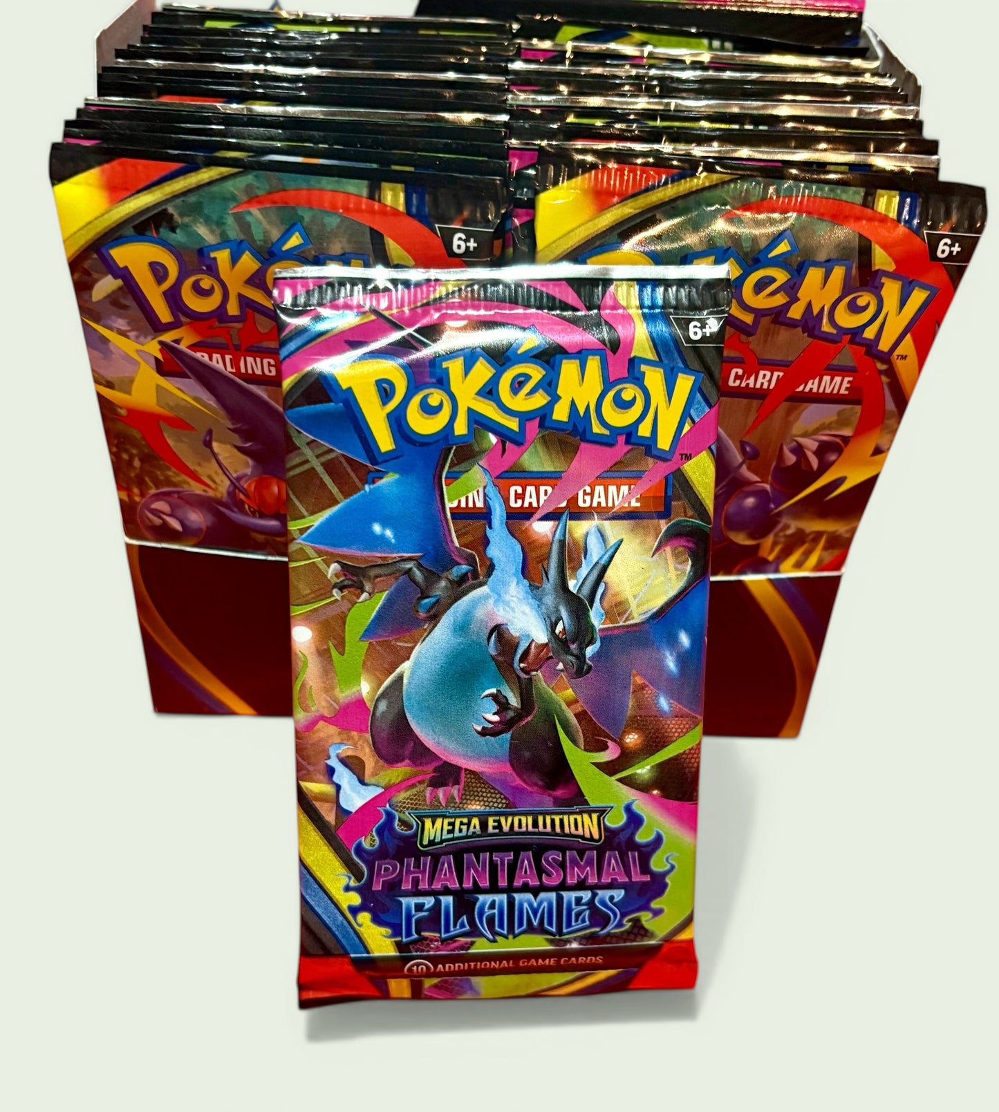 Pokémon TCG: Mega Evolution—Phantasmal Flames Booster Pack (1 Sealed Pack)
