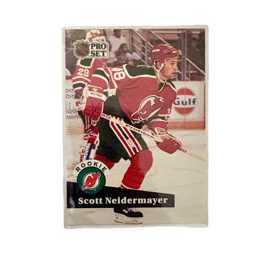 1991 PROSET Scott Neidermayer Rookie Card #547