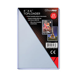 Ultra·PRO 4" x 6" Toploaders (25 Pack)