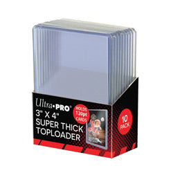 Ultra·PRO 3" x 4" 120pt Toploaders (10 Pack)