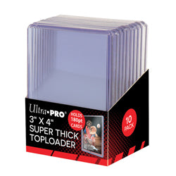 Ultra·PRO 3" x 4" 180pt Toploaders (10 Pack)