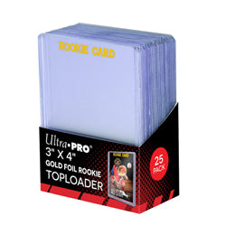 Ultra·PRO 3" x 4" 35pt Rookie Card Toploaders (25 Pack)