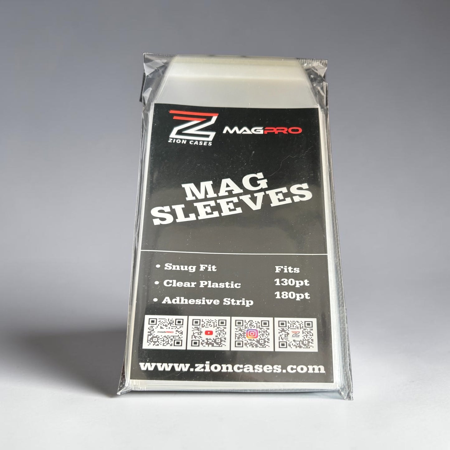 Zion Cases MAG Sleeves 130pt-180pt